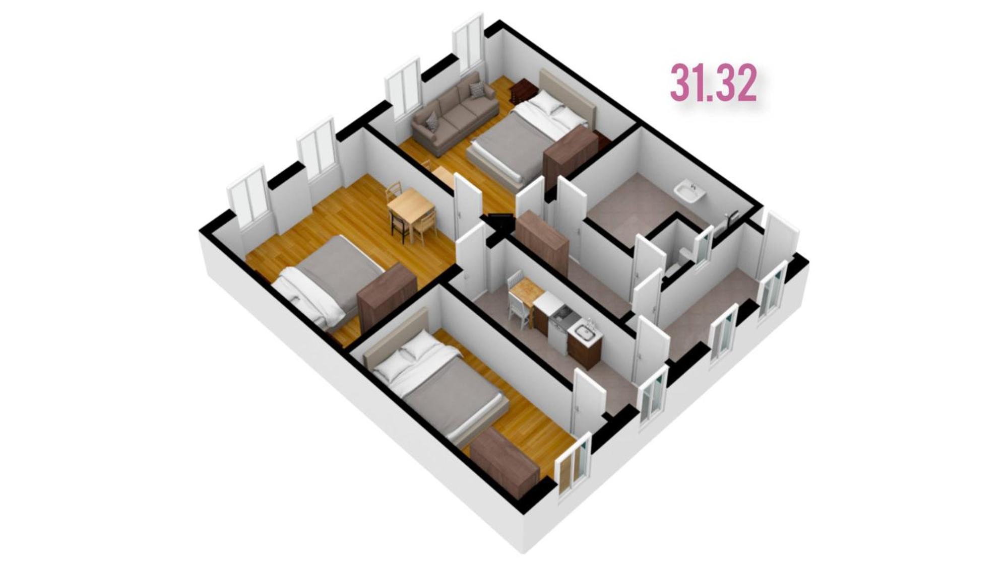 Appartement Davidov Danube Vienne